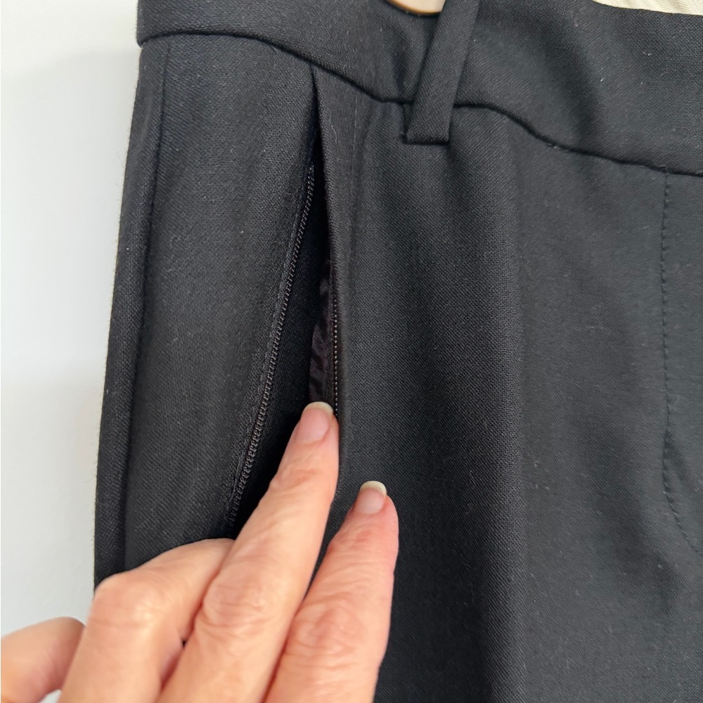 J. Crew Black Campbell Trousers size 4 - Picture 6 of 15